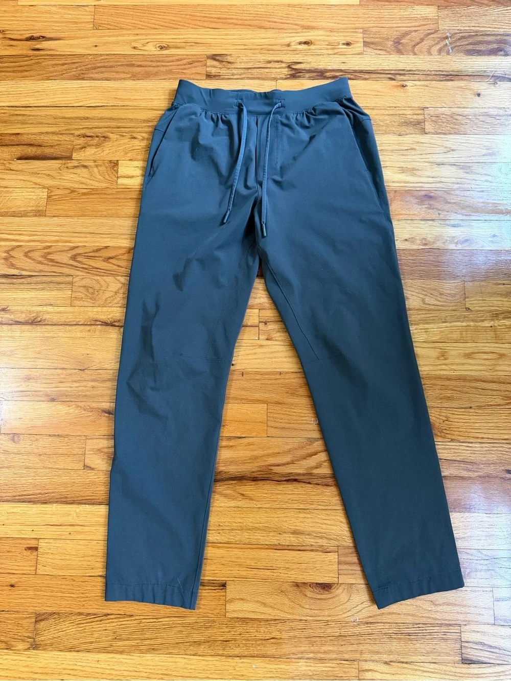 Lululemon Track Pants Women XS Green Stretch Drawstring Jogger Track Pants